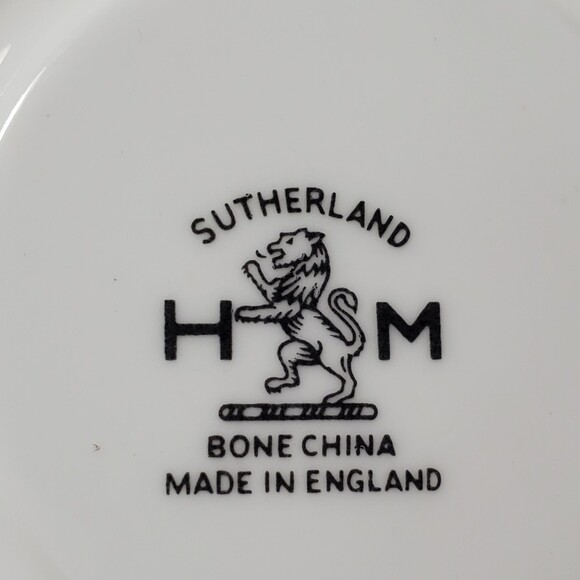 Sutherland H&M Teacup and Saucer Yellow Gold Leaves Vintage - Picture 8 of 8